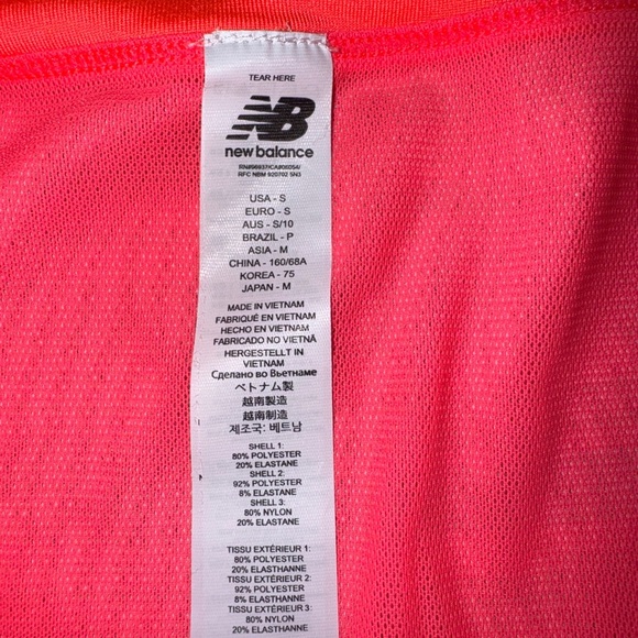 New Balance Pink and Gray Skater Mini Skirt - Picture 4 of 5